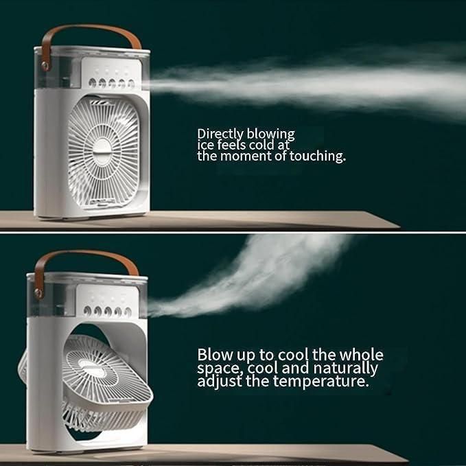 Portable Humidifier Air Cooler Mist Fan Mini Cooler for Home